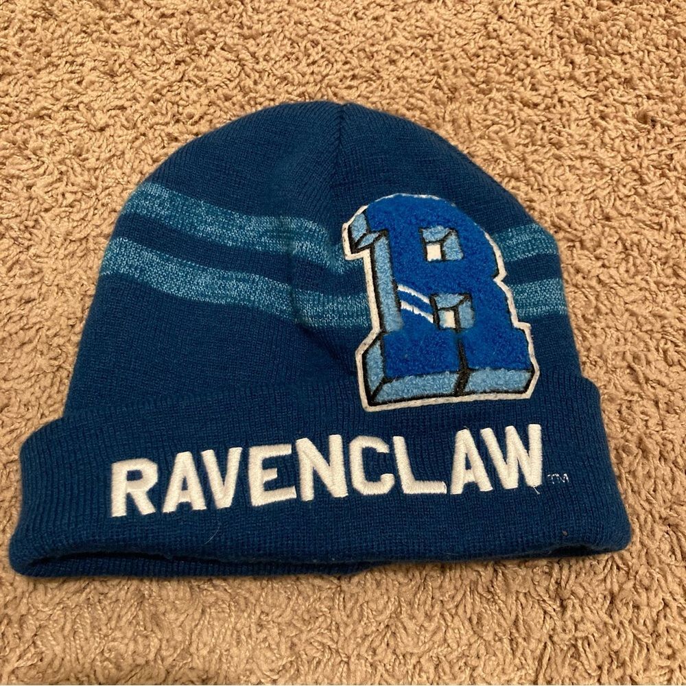Harry Potter Ravenclaw Blue Bennie Hat Toboggan Knit Teens